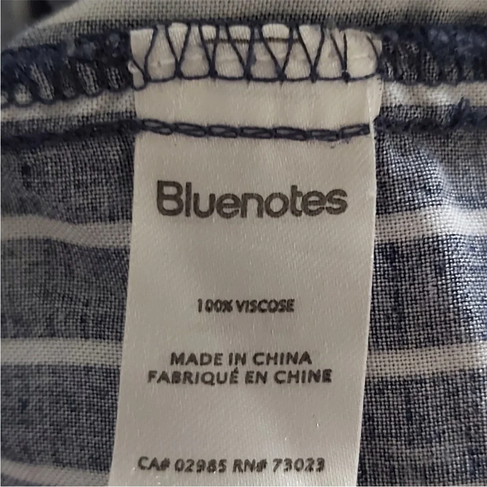 DONATED ❌BLUENOTES stripped spaghetti straps maxi dress size M - Picture 4 of 4
